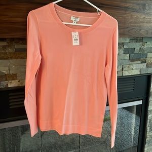 J.Crew Factory Cotton Teddy Sweater, new with tags, size medium